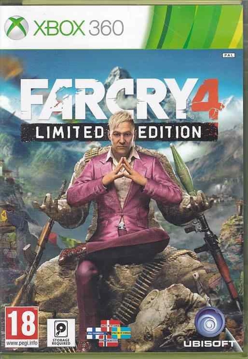 Far Cry 4 Limited Edition - XBOX 360 (B Grade) (Genbrug)